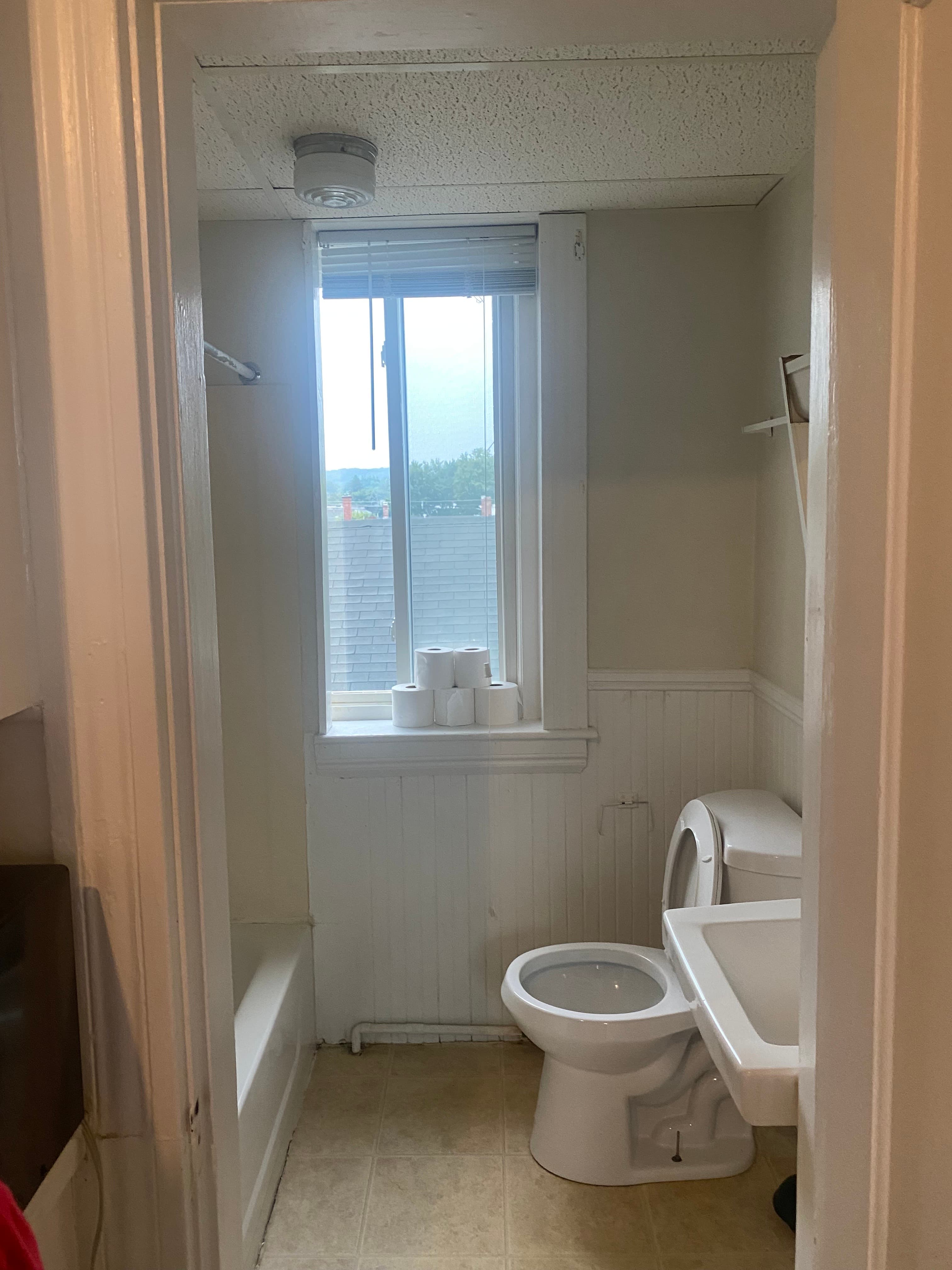 Bathrooms after